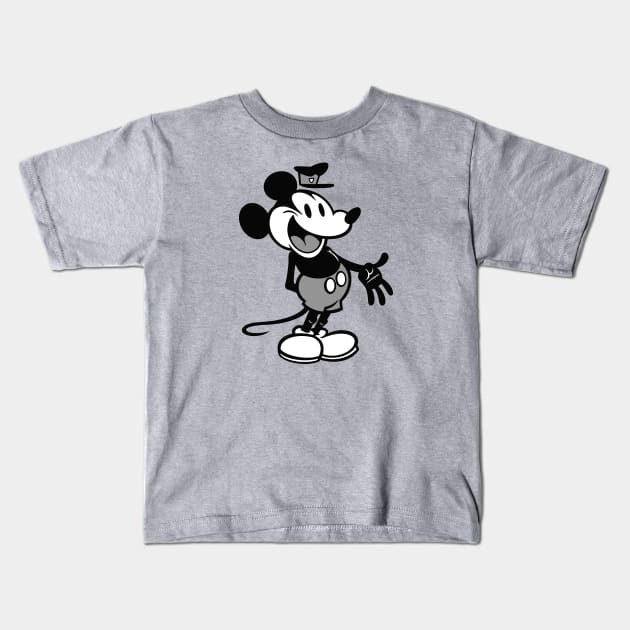 Cap'n Mick Kids T-Shirt by GiMETZCO!